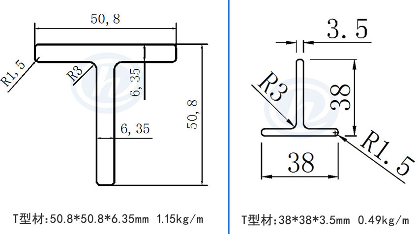 T型材規格